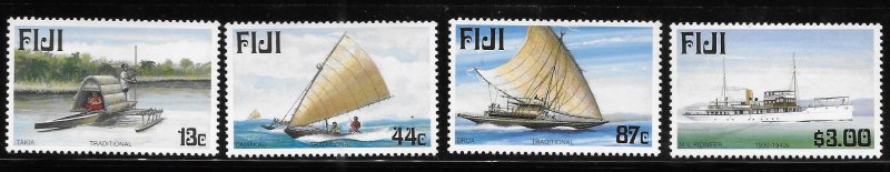 Fiji 1998 Martime Heritage Sc 830-833 MNH A1660