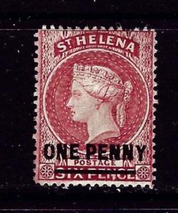 St Helena 35 No Gum 1887 issue