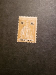 Stamps Cape Verde Scott #183T used