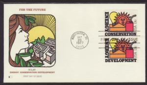 US 1724a Energy Fleetwood U/A FDC