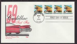 US 2909 Tail Fin Artmaster U/A FDC