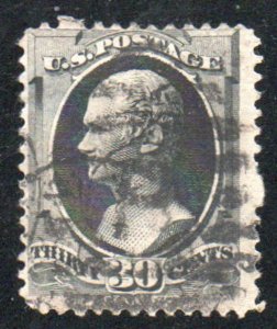 USA #190 Fine+, vivid color, small thin, nice! Retails $90