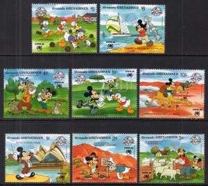 Grenada Grenadines 998-1005 Disney's MNH VF