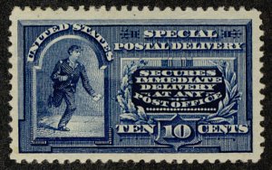 USA #E4 XF JUMBO OG H, super stamp with large margins all around,  CHOICE! Re...