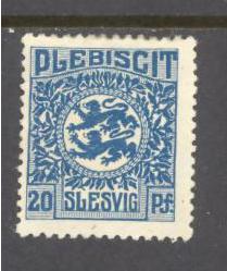 Schleswig Sc # 6 mint hinged (RS)