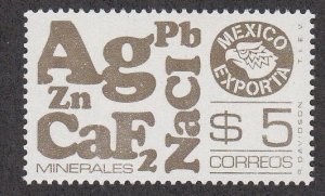 Mexico # 1120, Exporta - Minerals, Mint NH, 1/3 Cat.