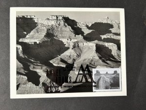 Ansel Adams 2024 FDC Maxicard Maximum Postcard Cape Royal South Rim Grand Canyon