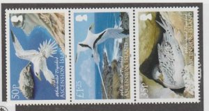 Ascension Island Scott #989-992 Stamp - Mint NH Strip of 4 - Folded