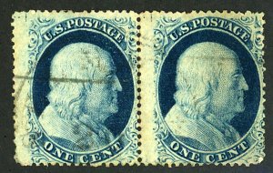 U.S. #24 USED PAIR