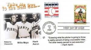 #4341 Take Me Out to the Ballgame QCR FDC