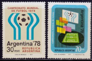 Argentina, 1977, SC#1147-1148, MNH