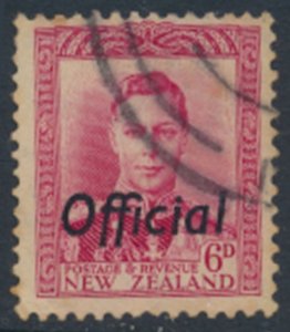 New Zealand  SC# O95    SG O154  Used OFFICIAL  see details scans