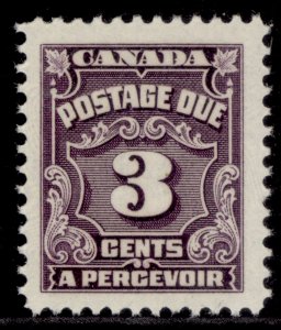 CANADA QEII SG D20, 3c violet, NH MINT.