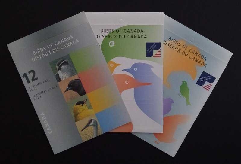 Canada 1594ii|BK241b Birds of Canada Sheets and Booklets Complete MNH