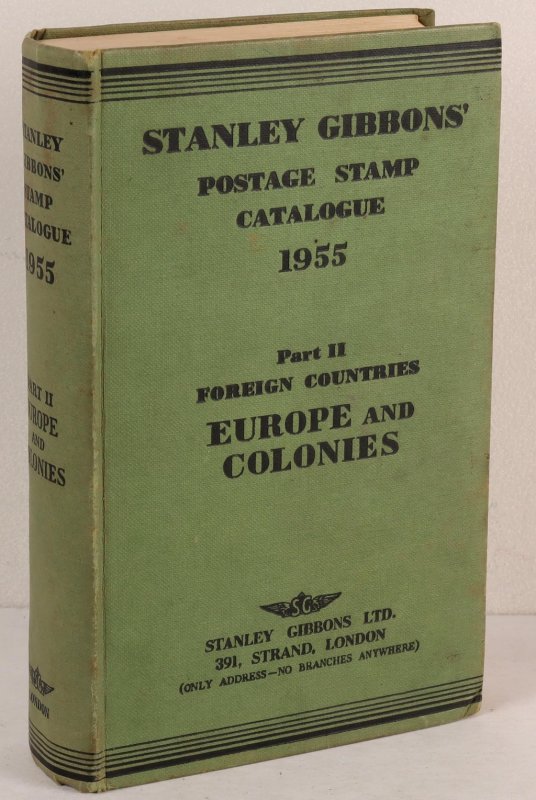 1955 Gibbons Catalogue, Part II Europe & Colonies. 