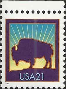 # 3467 MINT NEVER HINGED AMERICAN BUFFALO