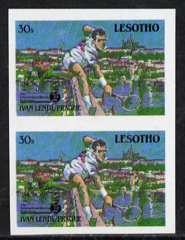 Lesotho 1988 Tennis Federation 30s (Ivan Lendl) unmounted...