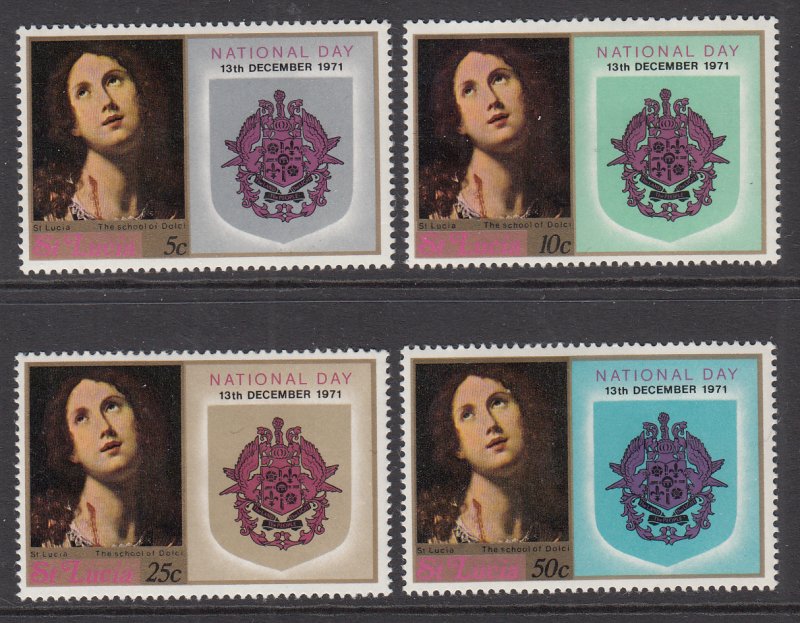 St Lucia 308-311 MNH VF