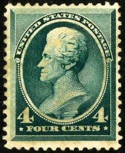 US Stamps # 211 HR VF Scott Value $225.00 