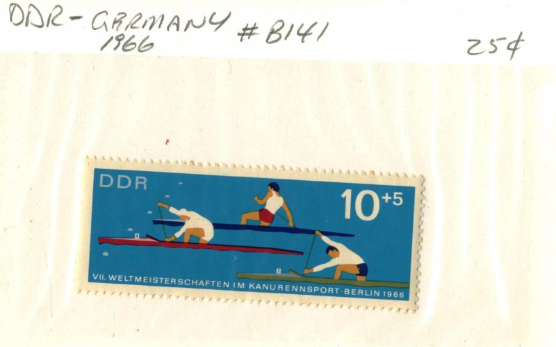 GERMANY DDR #B141 , MINT NH - 1966 - DDR094