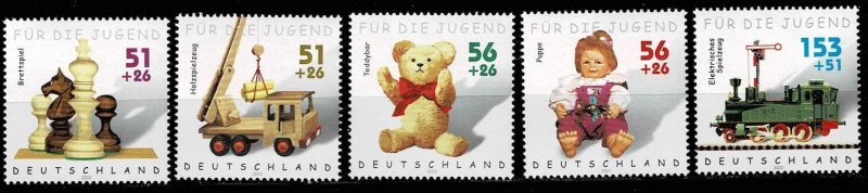 Germany 2002,Sc.#B902 MNH Toys and Games set