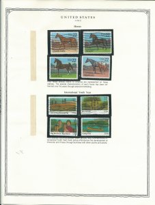 Scott Minuteman Stamp Album For United States Stamps With Stamps