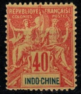 Indochina #16 Unused Fournier Forgery