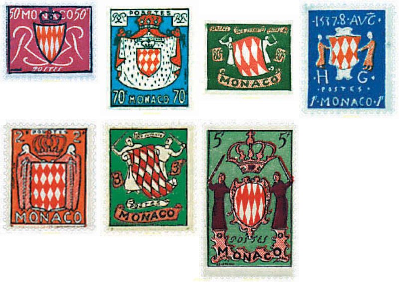82849 MNH MONACO 1954 ESCUDOS