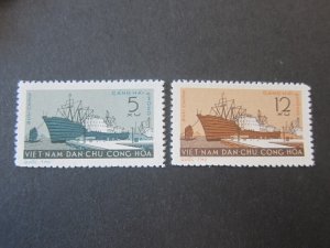 Vietnam 1961 Sc 177-8 set MH