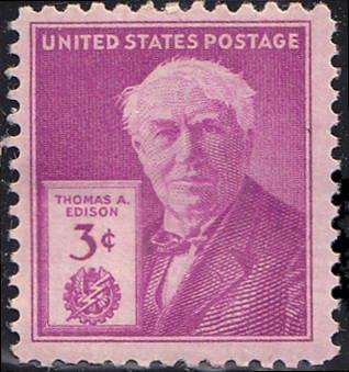 Scott 945 Thomas Edison MNH