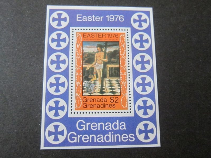 Grenada 1976 Sc 173 Christmas Religion set MNH