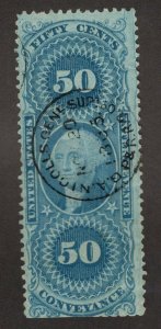 U.S. - R54c -  G.A. Nicolls Genl cancel