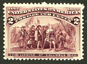 U.S. #231 MINT OG NH