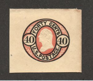 Sc# U45 Mint Cut Square - Full Corner           /          Lot 0325170