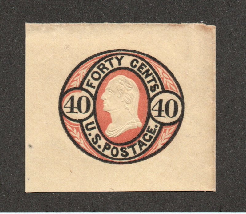 Sc# U45 Mint Cut Square - Full Corner           /          Lot 0325170