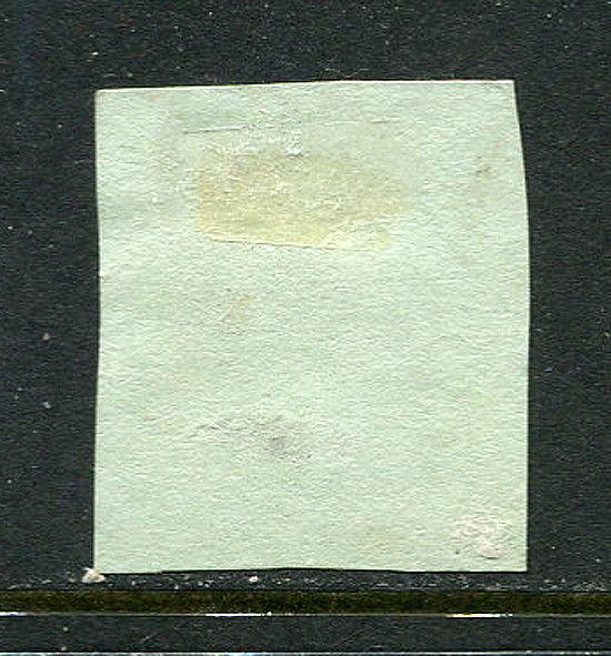 France Lot 6556 Empire Franc 1854 YVERT 12 5 Cent Vert Postes Stamp