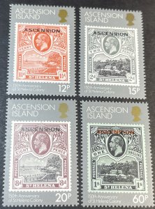 ASCENSION ISLAND # 345-348-MINT NEVER/HINGED--COMPLETE SET---1984