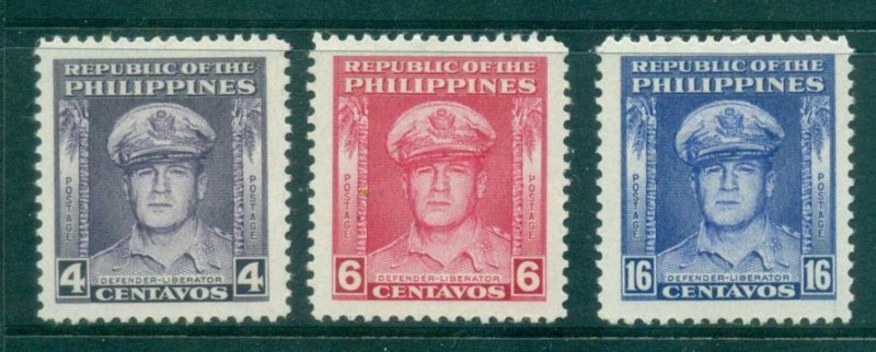 Philippines #519-521 SET MacArthur I Shall Return - Mint NEVER HINGED Set