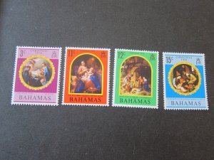 Bahamas 1970 Sc 309-12 Christmas Religion set MNH