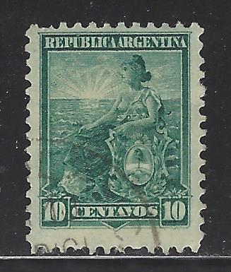 Argentina Scott # 129, used