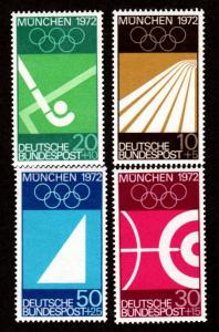 Germany B446-B449 Mint NH!