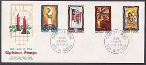 SAMOA 1975 Christmas commem FDC...........................................A1384