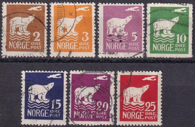 Norway #104-10  F-VF Used  CV $147.50