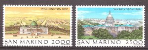 San Marino - 1989 - Mi. 1430-31 - MNH - RB002