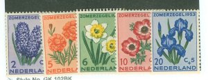 Netherlands #B249-253 Mint (NH) Single (Complete Set)