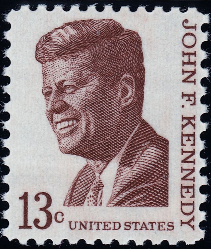 1967 13c John F. Kennedy, President Scott 1287 Mint F/VF NH