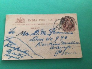 India king Edward V11 postal card  A14806