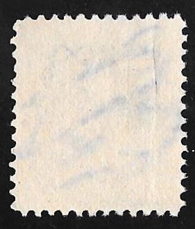 R154 1 cent Franklin, Green Stamp used F