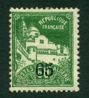 Algeria 1927 #71 MH SCV (2020) = $1.60