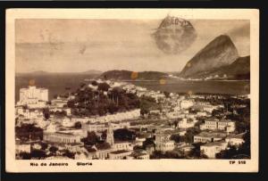 1937 ISLAND SHETLAND POSTCARD SENT TO URUGUAY RIO JANEIRO REAL PHOTO RPPC